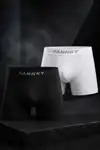 Erkek Rahat Esnek Seamless 2 Li Boxer Çok Renkli - Görsel 1